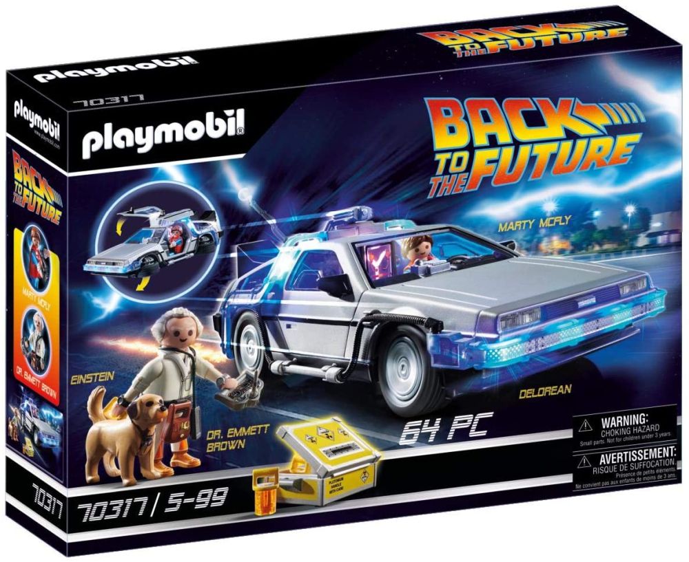 Лучшая игровая машинка 2021 года DeLorean из фильма 